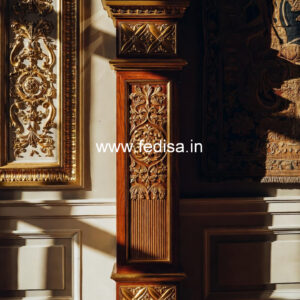 Luxury Wooden Pillar Designs for Interior Decor