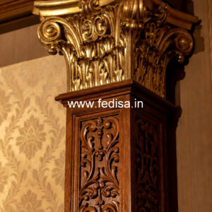 Wooden Pillar Designs for Beautiful Interiors