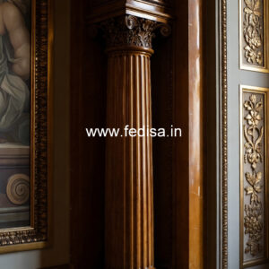 Wooden Pillar Designs That Look Like Art