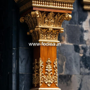 Wooden Pillar Designs for Elegant Homes
